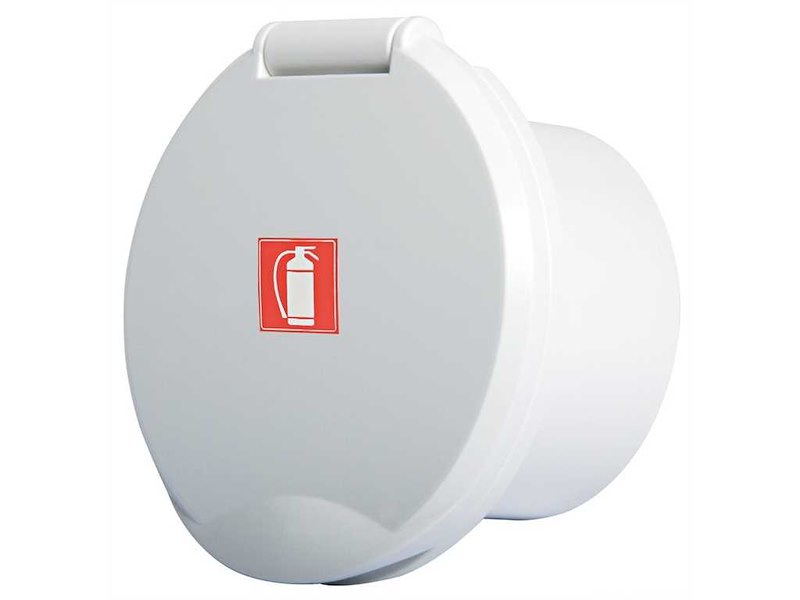 Comando flessibile a distanza - Vano in ABS bianco 