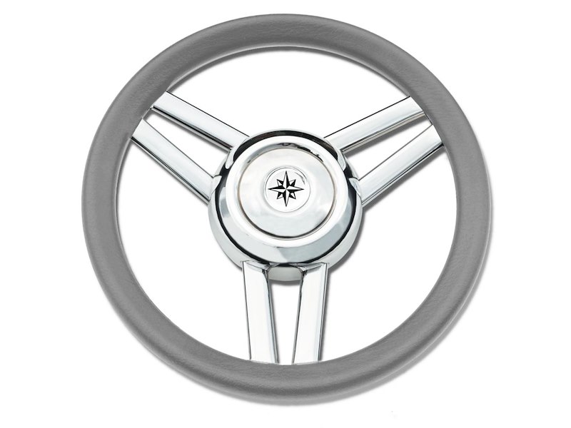 Volante "Magnifico" a 3 razze ovalizzate