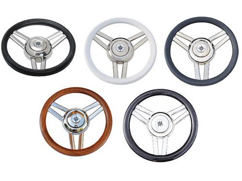 Volante "Magnifico" a 3 razze ovalizzate