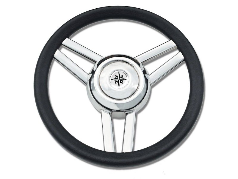 Volante "Magnifico" a 3 razze ovalizzate