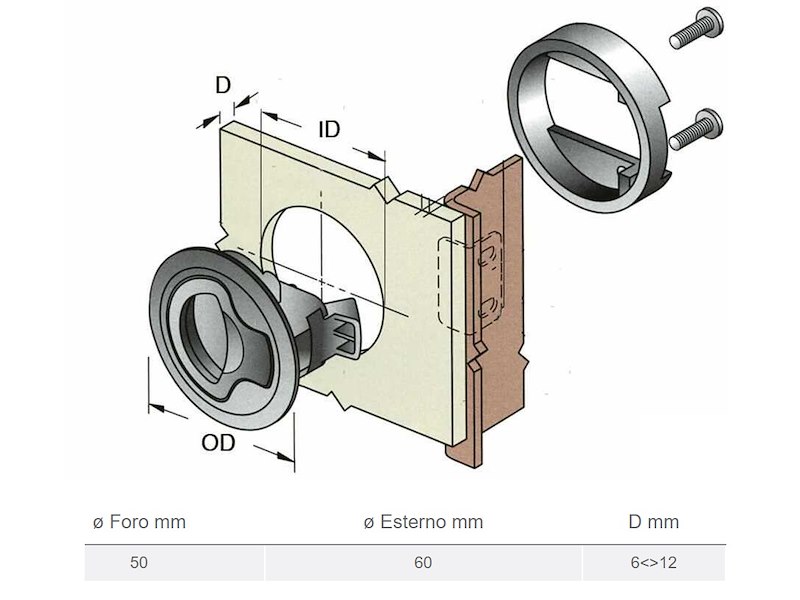 Alzapagliolo / chiusura sportelli con maglietta rientrante