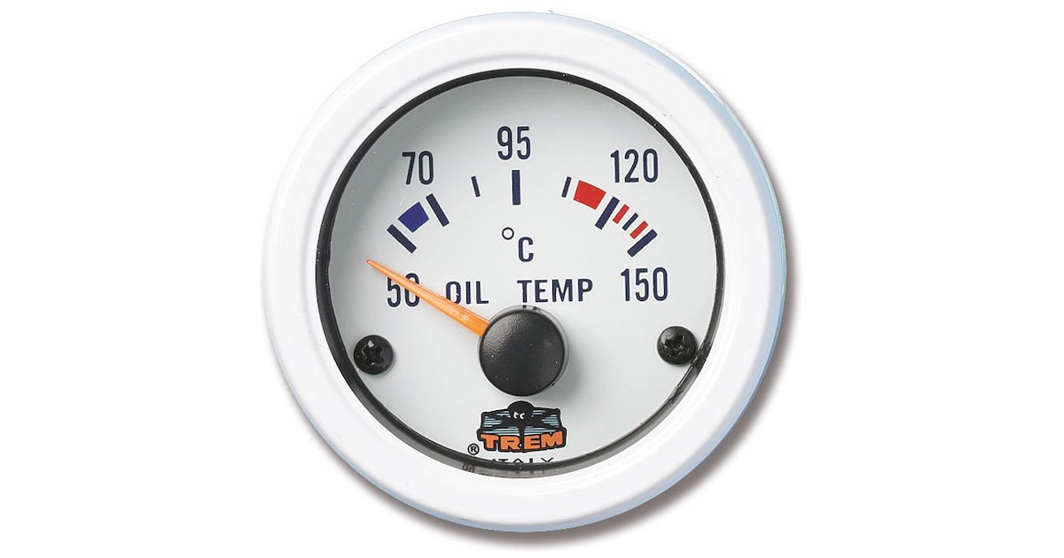 Manometro Olio Auto 52 Mm Termometro Olio 52mm Indicatore Temperatura Olio Auto 52mm Misuratore Olio 52 Mm Per Auto - 5