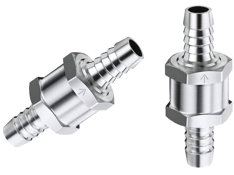 Valvola di non ritorno per tubazioni carburante 