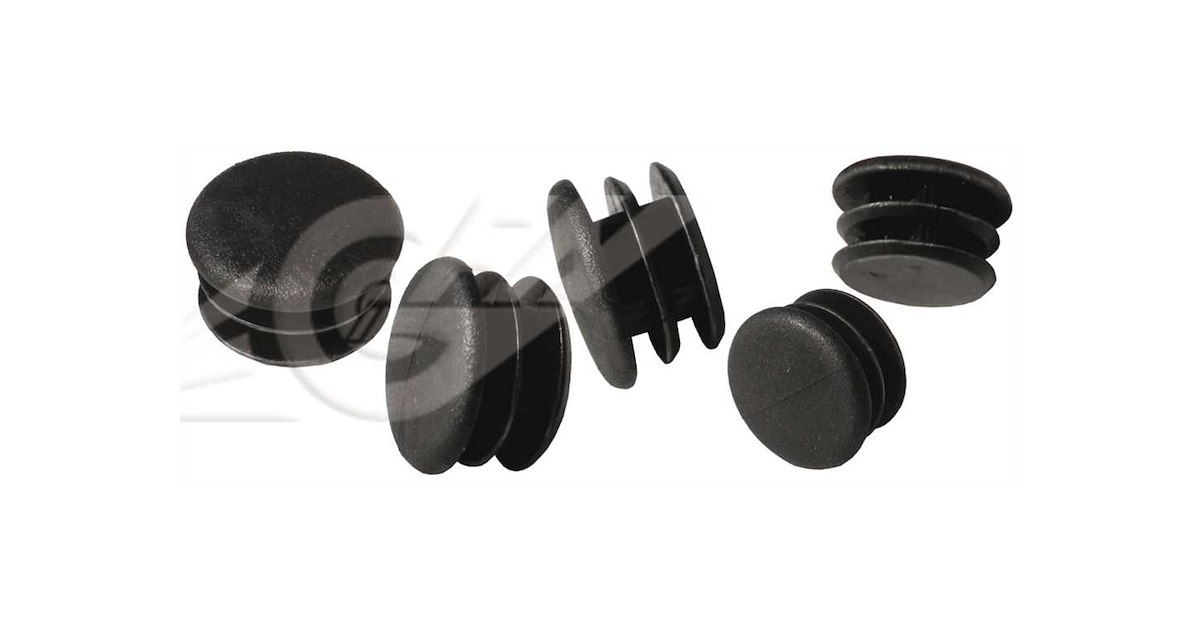 Tappi Terminali Per Tubo Quadrato 80x80mm Nero - 4 Pezzi - Con Lamelle Di Fissaggio - Foto 6