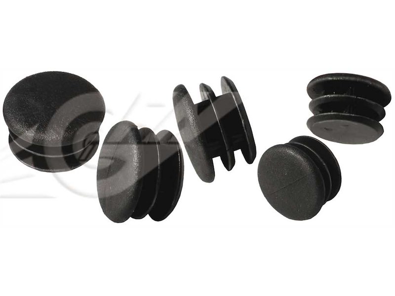 Tappo terminale in plastica per tubi inox