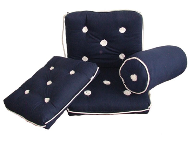 Cuscini in cotone impermeabili