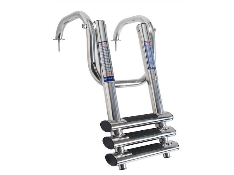 Scaletta telescopica supercompatta 3 gradini