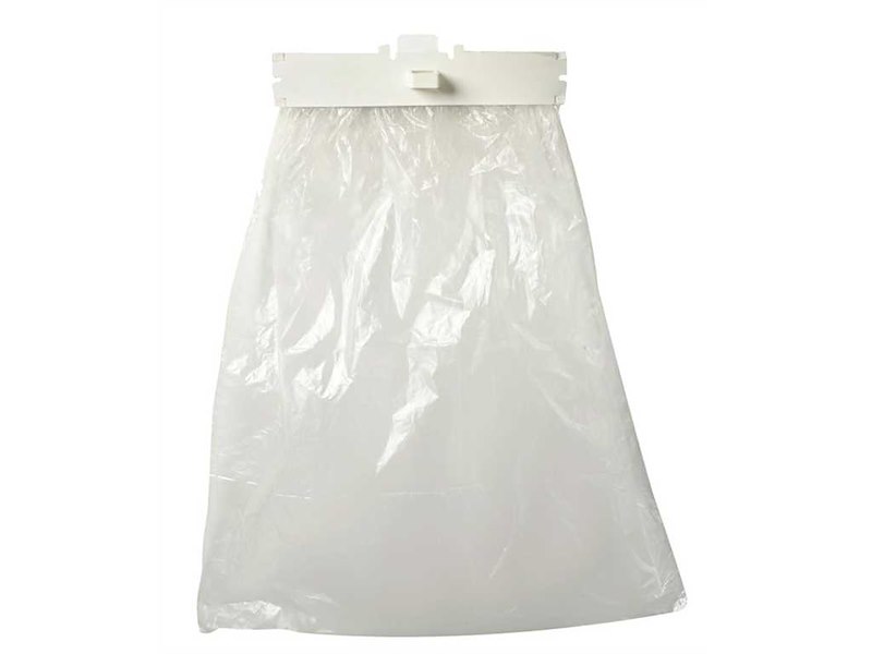 Contenitore porta rifiuti con chiusura automatica a scatto