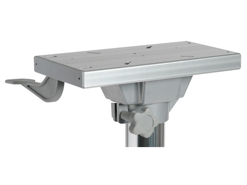 Supporto sedile con slitta girevole - Alluminio anodizzato