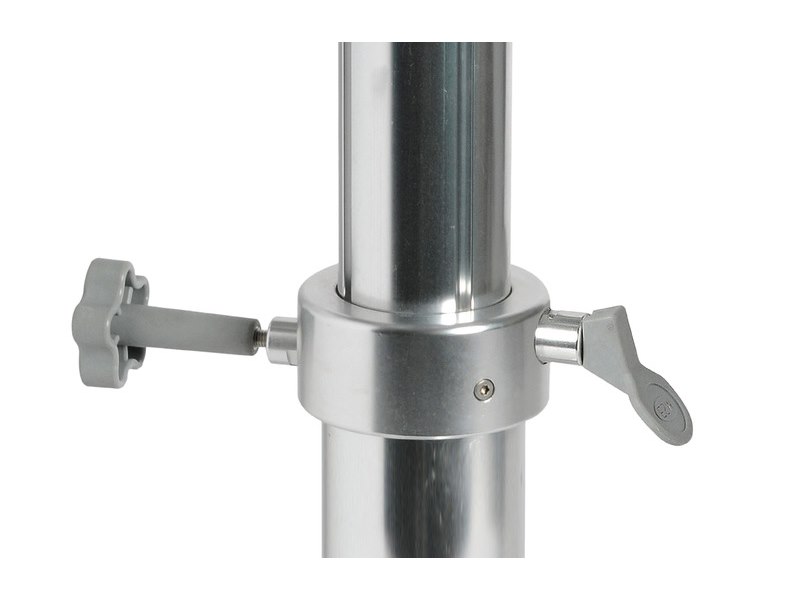 Supporto sedile con slitta girevole - Alluminio anodizzato