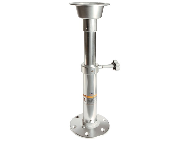 Supporto sedile con slitta girevole - Alluminio anodizzato