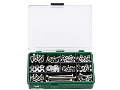 Cassetta viti Compact - 390 pz. -
