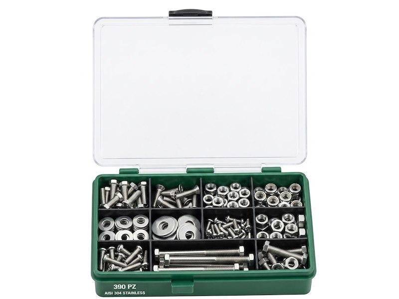 Cassetta viti Compact - 390 pz. -