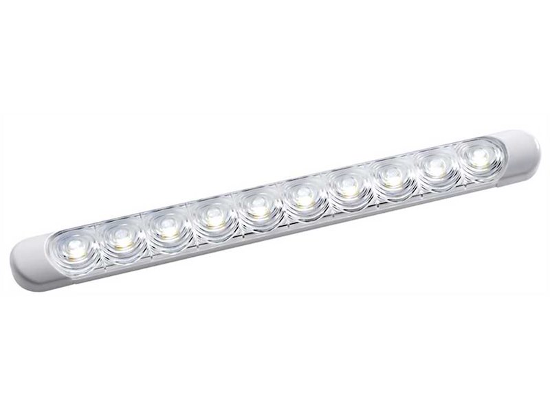 Plafoniera con interruttore a Led - Base piana -