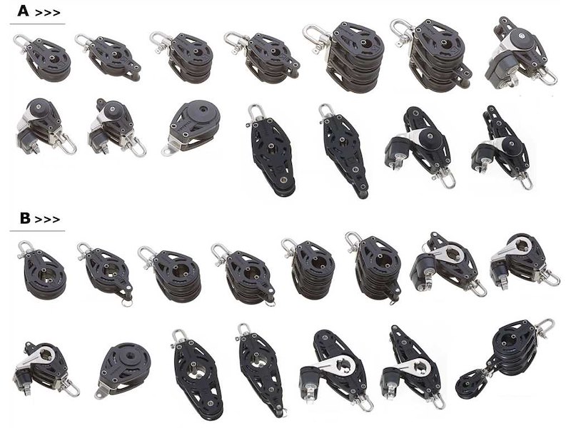 Bozzelli su sfere in materiale composito VIADANA