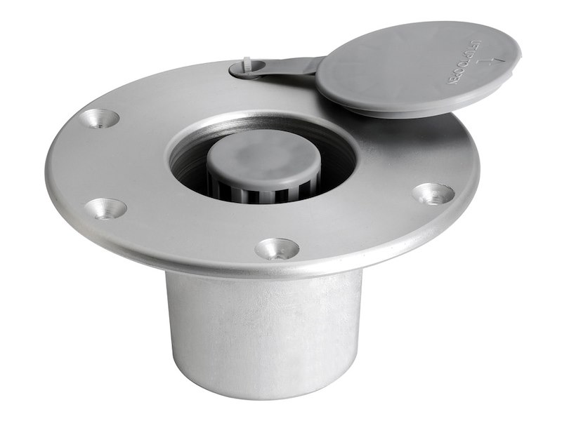 Gamba tavolo tritelescopica removibile