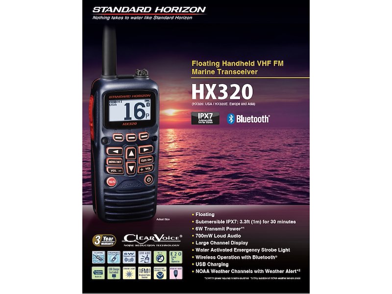 VHF Standard Horizon HX320E