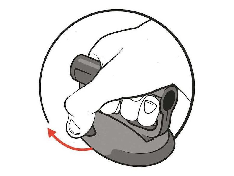 Maniglia a ventosa Yacht Grabber