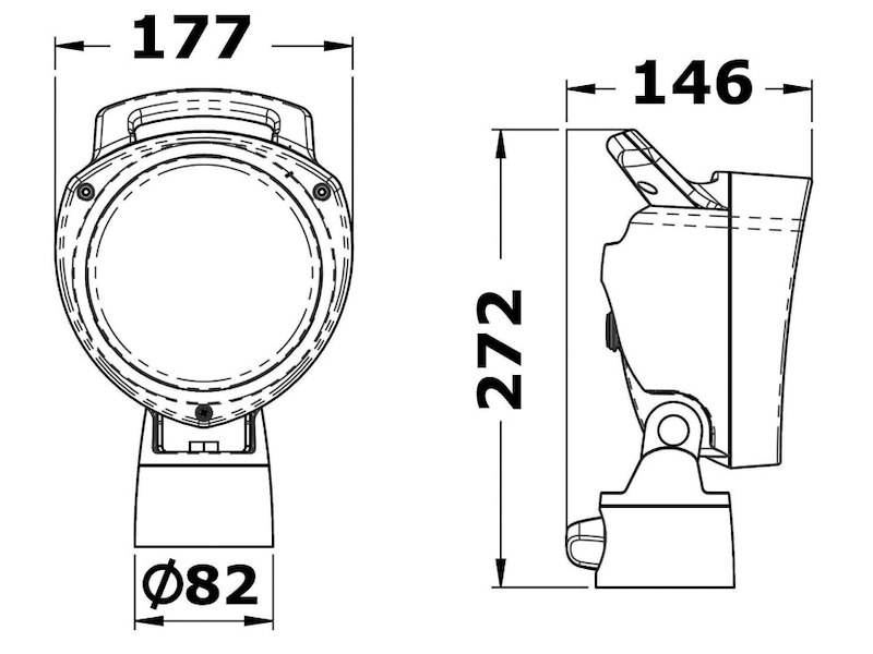 Faro portatile snodato 