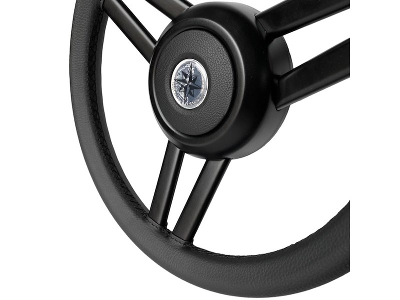 Volante nero " Fast "