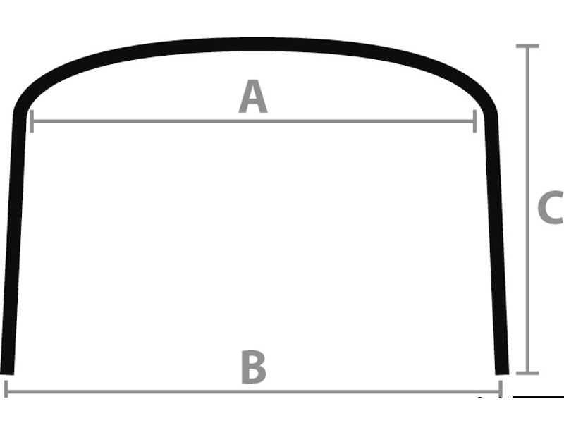 Capottina inox pieghevole Shade Master Fly Inox Deepth