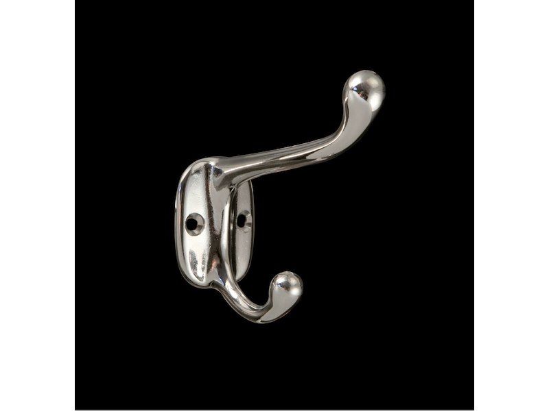 Appendiabiti in ottone cromato