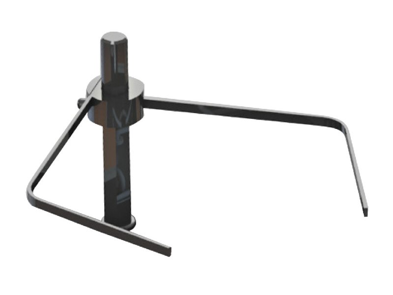 Piano cottura ad incasso in acciaio inox e fermapentole