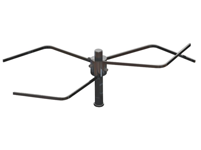 Piano cottura ad incasso in acciaio inox e fermapentole