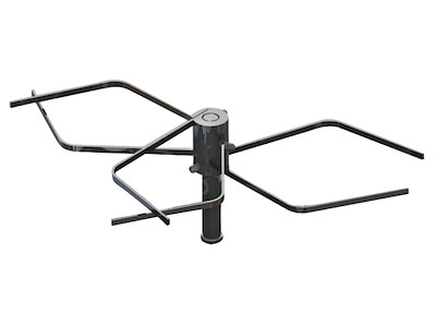 Fornello ad incasso in acciaio inox