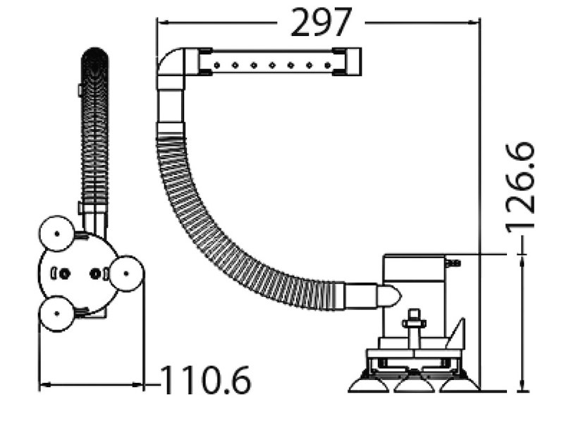 Pompa aeratrice per vasche esche / pescato