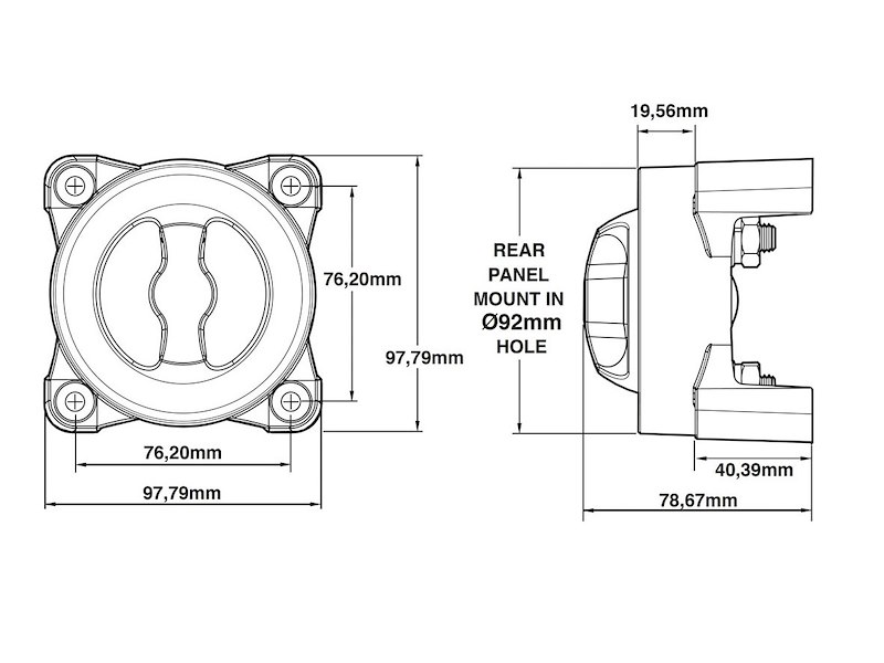 Deviatore Maxi 0-1-2-Both