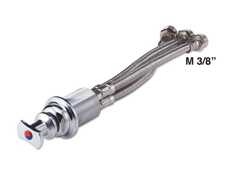 Box doccia ovale con miscelatore 