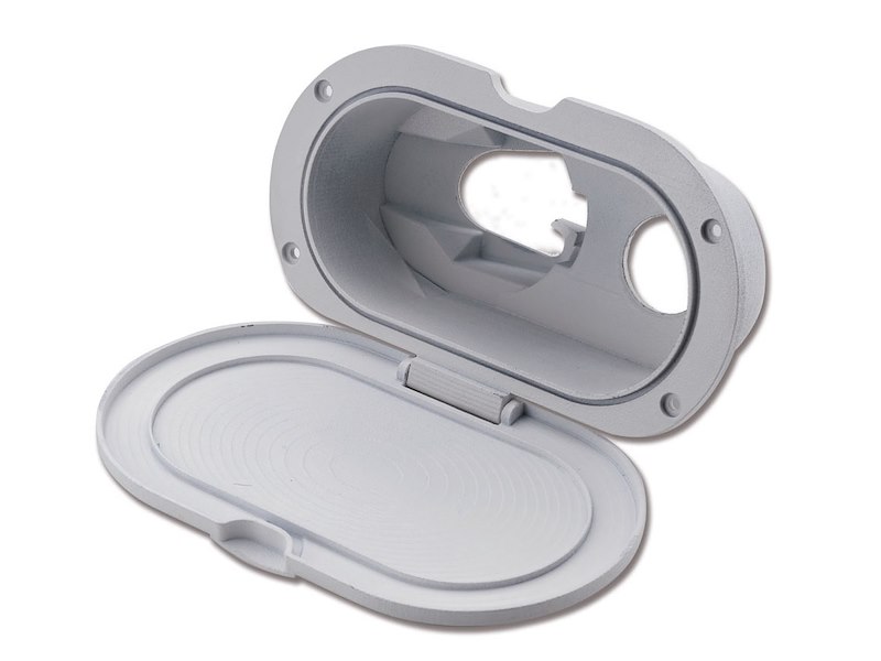 Box doccia ovale con miscelatore 