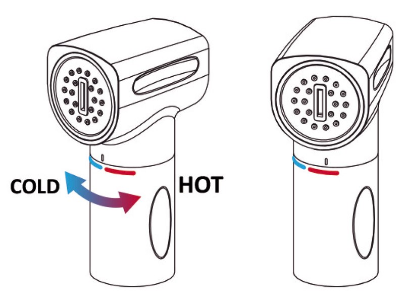 Doccia Saturn con miscelatore integrato