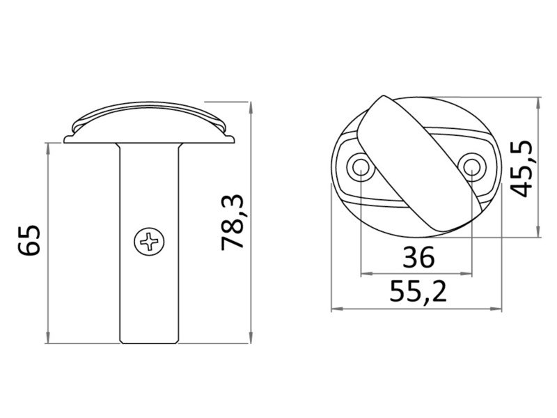  Minibitta a scomparsa Dome