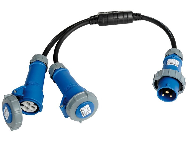 Sdoppiatore per attacco corrente banchina