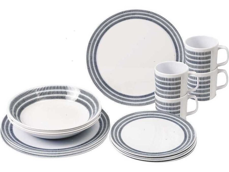 Set Melamina Blue Bay