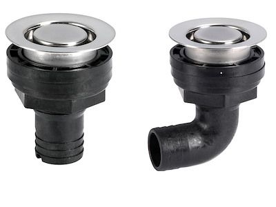 Scarichi pozzetto a filo con testa inox