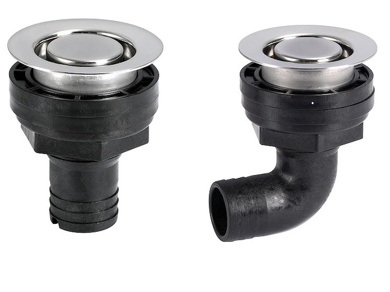 Scarichi pozzetto a filo con testa inox