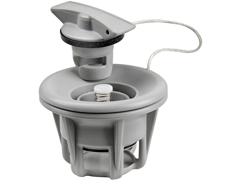 Valvola di gonfiaggio/sgonfiaggio per gommoni