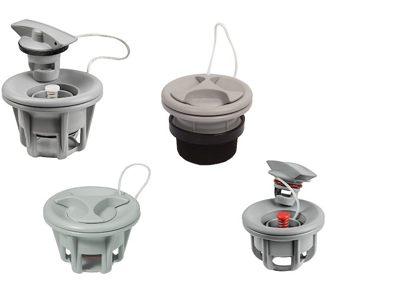 Valvola di gonfiaggio/sgonfiaggio per gommoni