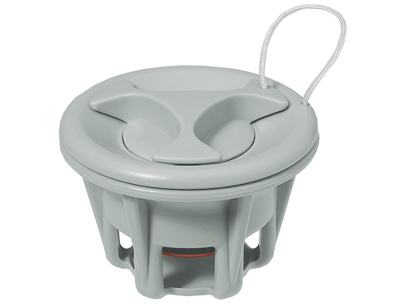 Valvola di gonfiaggio/sgonfiaggio per gommoni