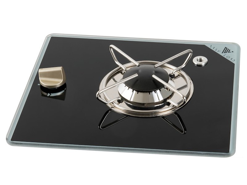 Piano a gas in vetro cristallo