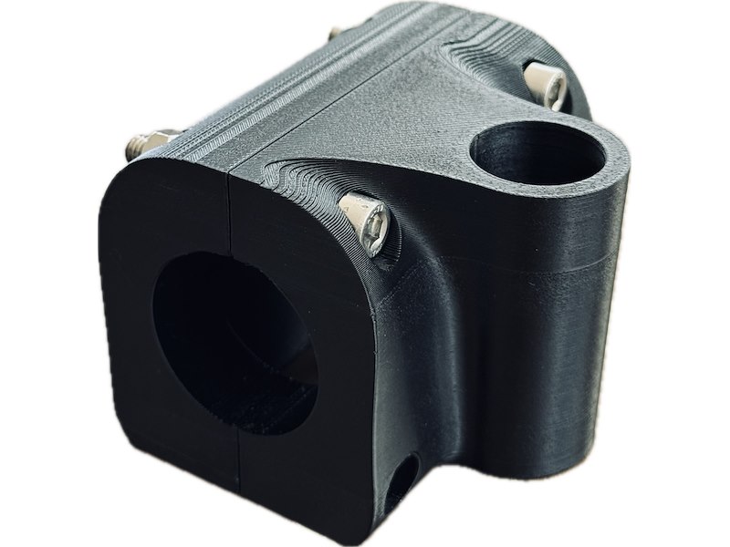 Pali in fibra per ombra a prua