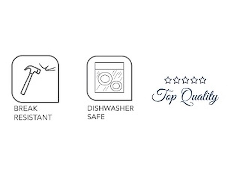 Bicchieri impilabili Ecozen Northwind - 6 pz. - 