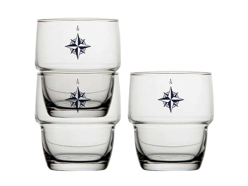 Bicchieri impilabili Ecozen Northwind - 6 pz. - 