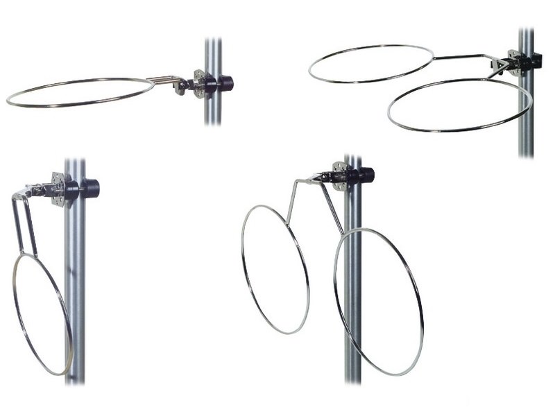 Porta parabordo in acciaio inox abbattibile