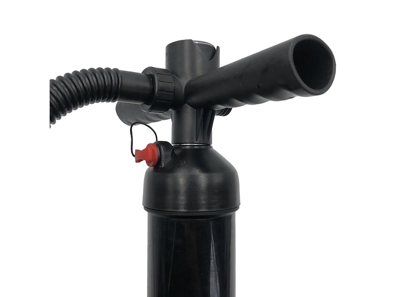 Gonfiatore manuale ad altra pressione con manometro