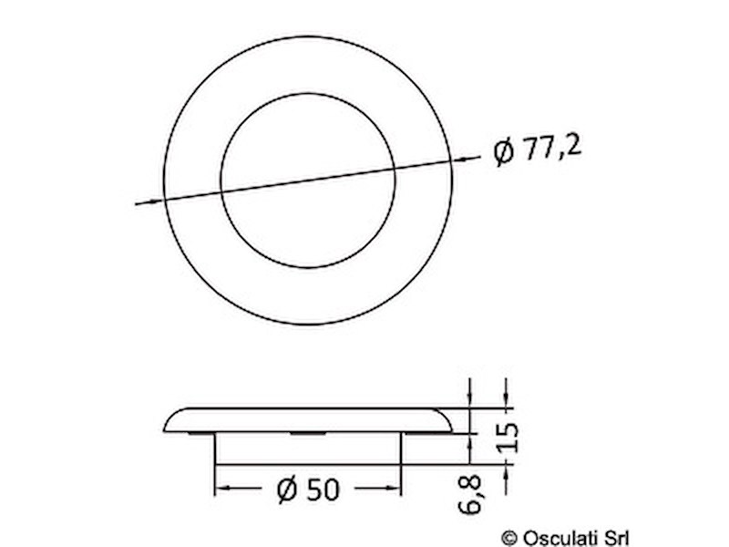 Plafoniera LED da incasso SOLE
