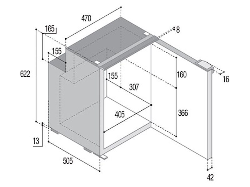 Frigorifero C90 i CHR